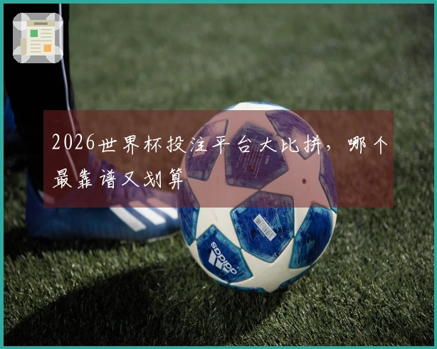 2026世界杯投注平台大比拼，哪个最靠谱又划算
